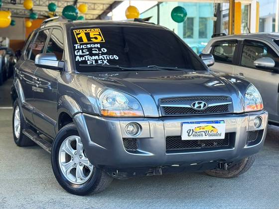 HYUNDAI TUCSON 2.0 MPFI GLS 16V 143CV 2WD FLEX 4P AUTOMÁTICO HYUNDAI TUCSON 2.0 MPFI GLS 16V 143CV 2WD FLEX 4P AUTOMÁTICO